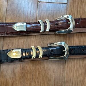 Brighton Onyx Men’s Belts